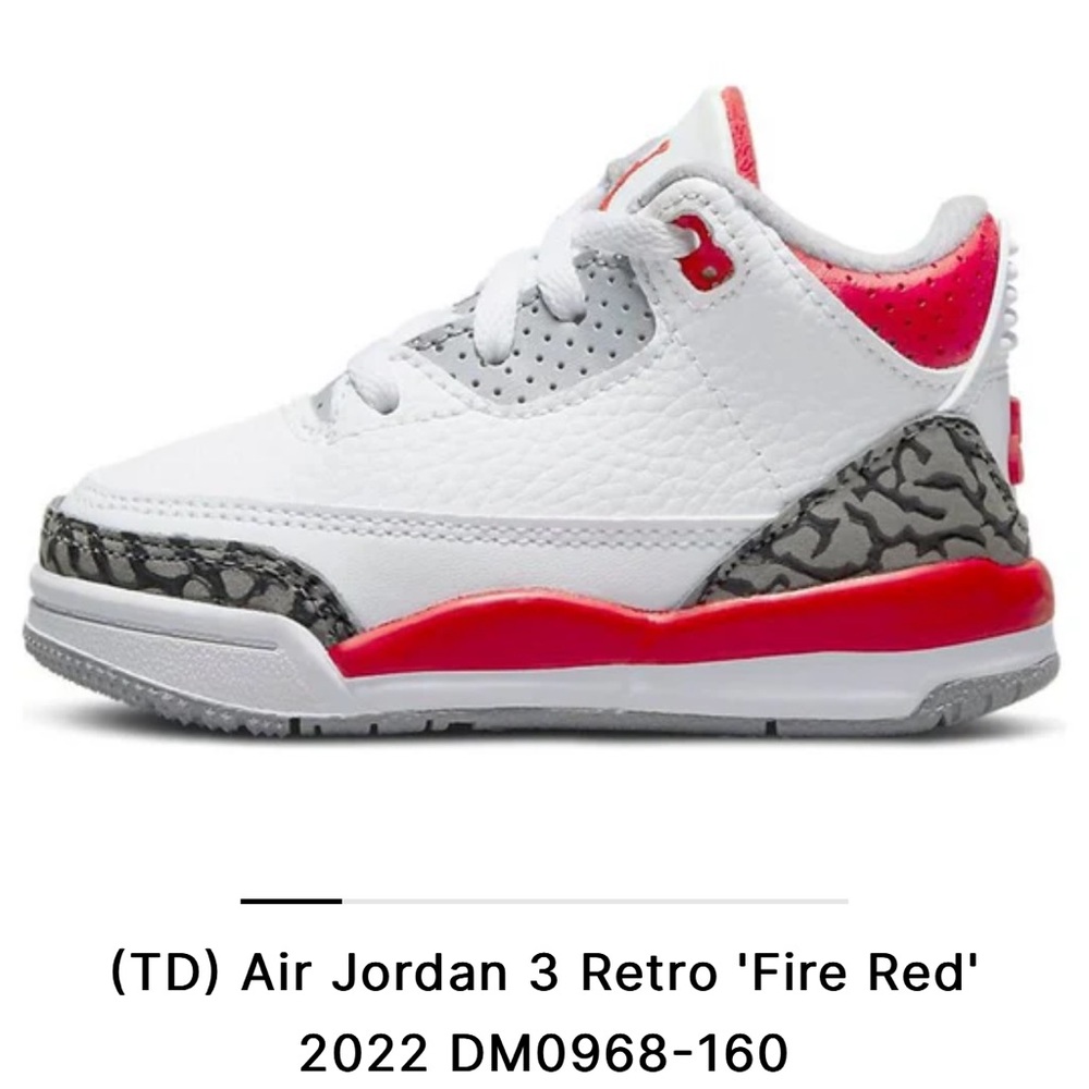 Air Jordan 3 Retro 'Fire Red'